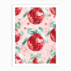 Disco  Coquette 3 Pattern Art Print