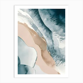 Watercolor Sea Art Art Print