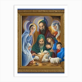 Nativity 1 Art Print