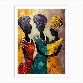 African Woman African Culture 13 Art Print