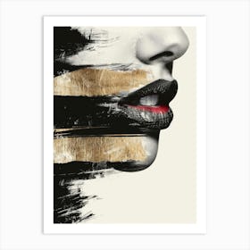 Canvas Woman Art Print