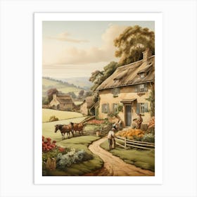 Country Cottage 16 Art Print