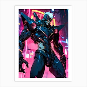 Cyberpunk 4 Art Print