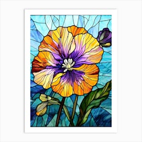 Pansies 6 Art Print