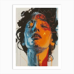 'A Woman' Art Print