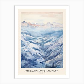 Triglav National Park Slovenia 3 Poster Art Print