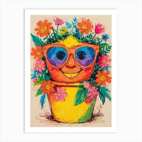 Sassy Sun Art Print