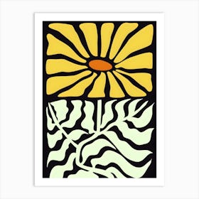 Henri Matisse Sunflower Art Print