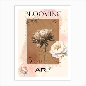 One Blooming Art Print