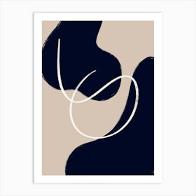 Scandi Abstract 2 Art Print