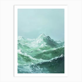 Ocean Waves 10 Art Print