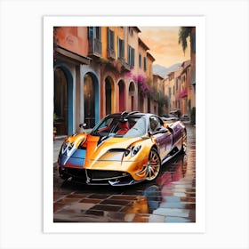 Pagani Painting Art Print