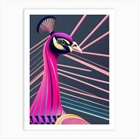 Peacock 3 Art Print