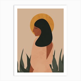 Bohemian Woman Art Print