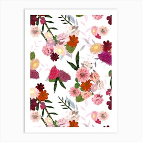 A Lot Of Flowers Art Print