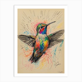 Hummingbird 7 Art Print