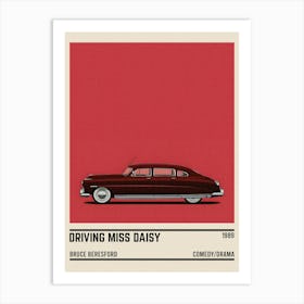 Driving Miss Daisy Movie Car Art Print