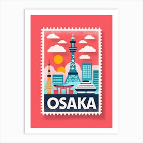 Osaka Japan Art Print