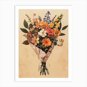 Bouquet Of Flowers 9 Art Print