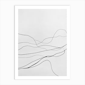 'Line Drawings' Art Print