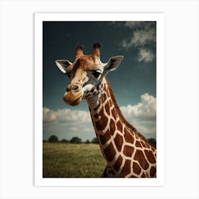 Giraffe 65 Art Print