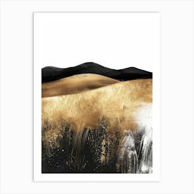 Gold Canvas Print 6 Art Print