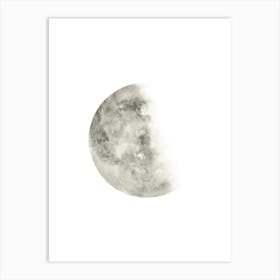 Aquarel Moon Set 113 A Art Print