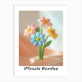 Dreamy Inflatable Flowers Poster Daisy 4 Art Print