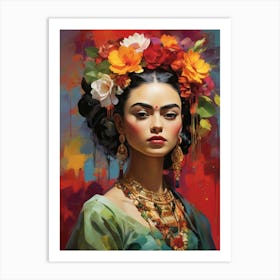 Frida Kahlo 9 Art Print