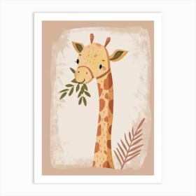 Giraffe 46 Art Print