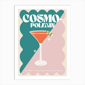 Cosmopolitan Cocktail Print Art Print