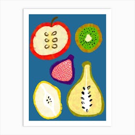 Fruits With Seeds Art Print