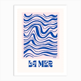 La mer Art Print