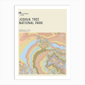 Joshua Tree National Park Series California Usa Art Print