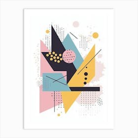 Abstract Geometric Pattern 9 Art Print