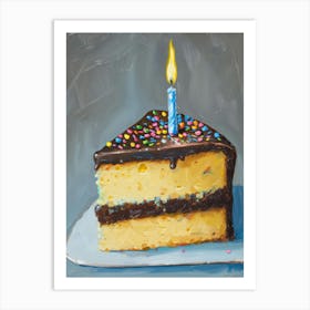 Birthday Cake 5 Art Print