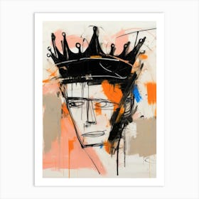 King Style Abstract Art Print