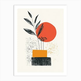 Plant In A Pot 2 Art Print