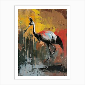 Crane Art Print