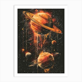 Saturn 11 Art Print