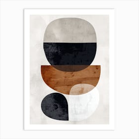 Mogadishu Stone Park Bauhaus Minimalist Art Print