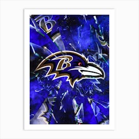 Baltimore Ravens Art Print