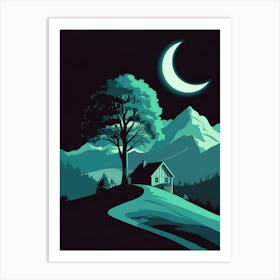 House In The Mountains 7 Art Print