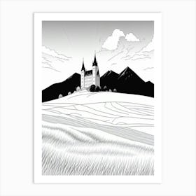 Castle In The Sky 1 Art Print