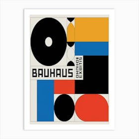 Bauhaus poster 1919 Art Print