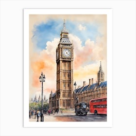 Big Ben, London Art Print