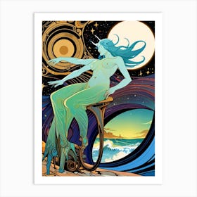 Mermaid 2 Art Print