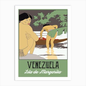 Venezuela, Isla De Margarita Art Print