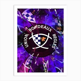 Union Bordeaux Bègles Art Print