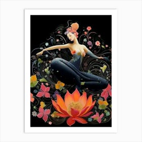 Lotus Flower 4 Art Print